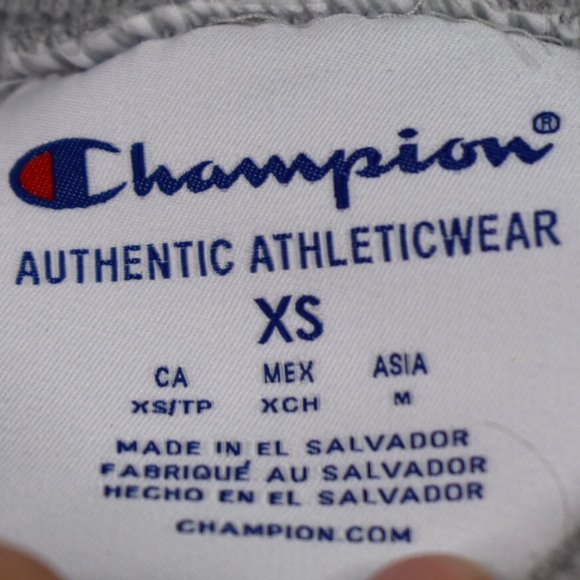 Champion University of Houston Clear Lake Sweater XS Womens Gray Cotton Blend - Picture 5 of 9